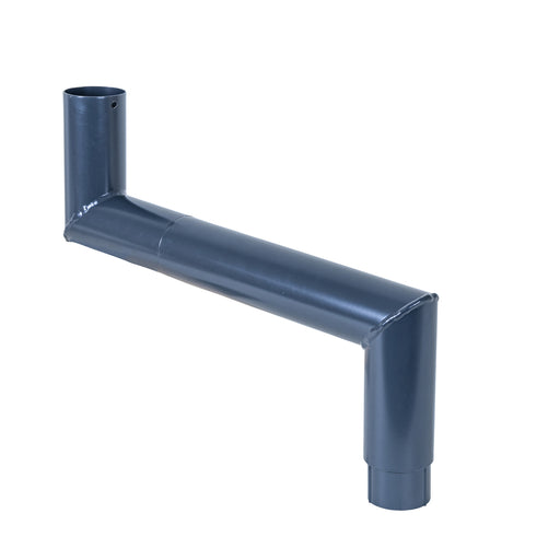 Alumasc Flushjoint - Circular Extruded Aluminium 92.5 Degree 2 Part Offset - Aluminium Gutters Direct
