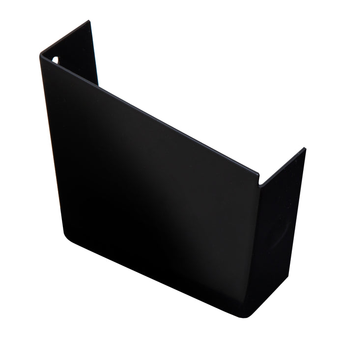 Alumasc GX - Smooth Box Pressed Aluminium Stop End Internal L/Hand - Aluminium Gutters Direct