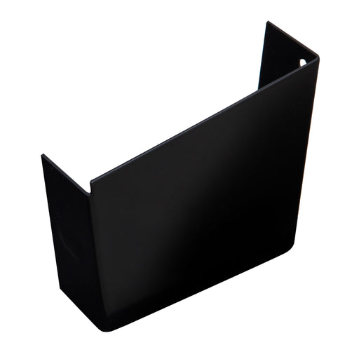 Alumasc GX - Smooth Box Pressed Aluminium Stop End Internal R/Hand - Aluminium Gutters Direct