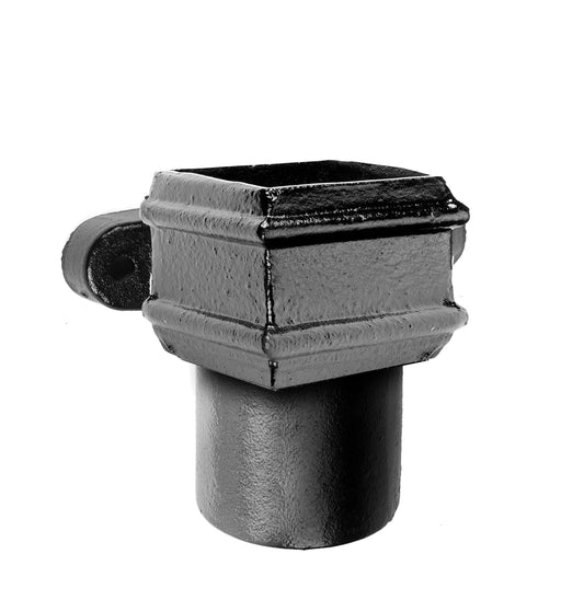 Alumasc Apex Heritage - Cast Iron Square to Round Adapter - Aluminium Gutters Direct