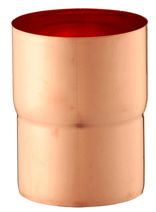 Alumasc Infinity Copper - Circular Downpipe Connector - Aluminium Gutters Direct