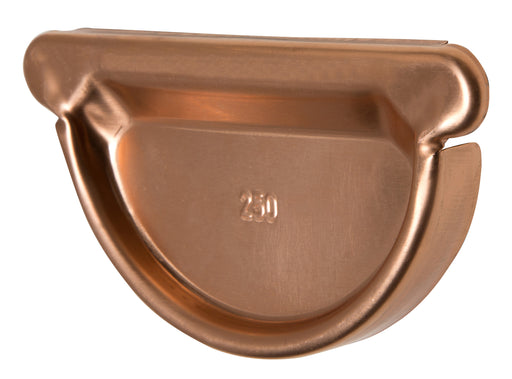 Alumasc Infinity Copper - Half Round Stop Ends - Aluminium Gutters Direct