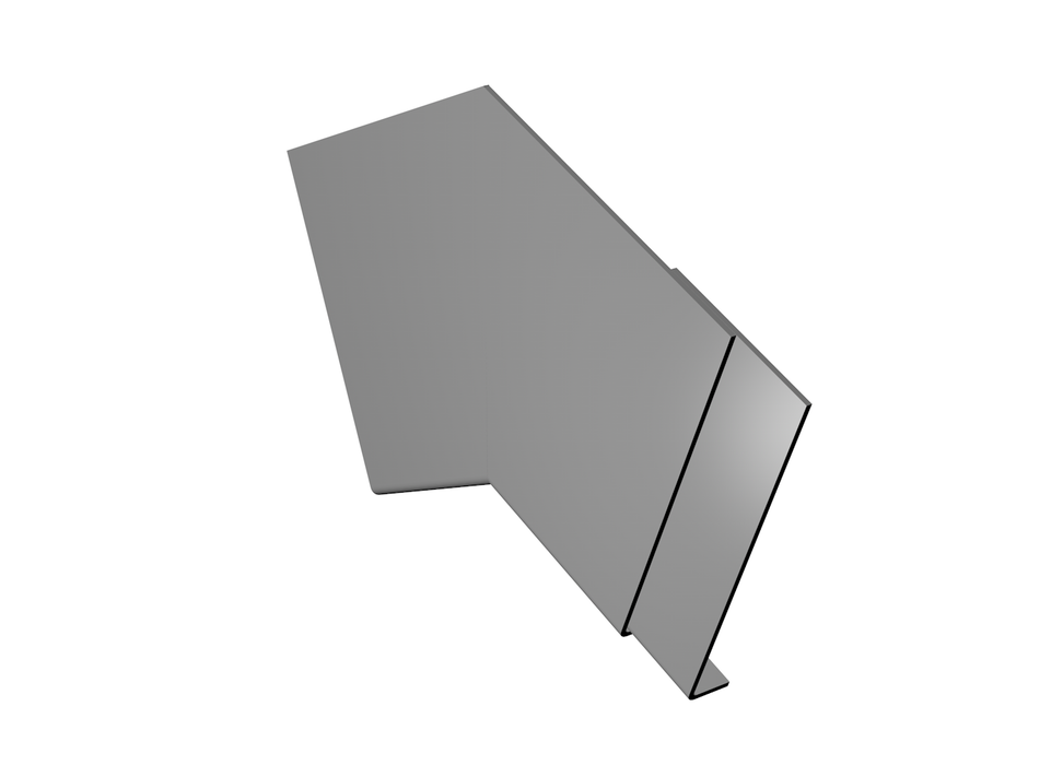 Alumasc Skyline Fascia SF1 - Apex/Raking Angles - Aluminium Gutters Direct