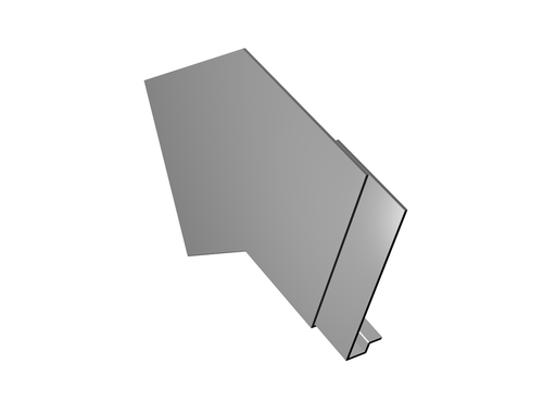 Alumasc Skyline Fascia SF3 - Apex/Raking Angles - Aluminium Gutters Direct