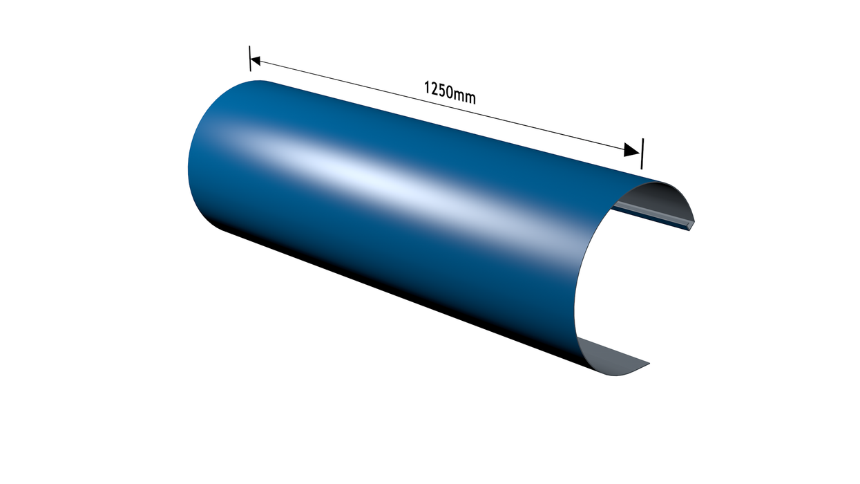Alumasc Skyline Anti Climb Fascia - 1.25m Length - Aluminium Gutters Direct