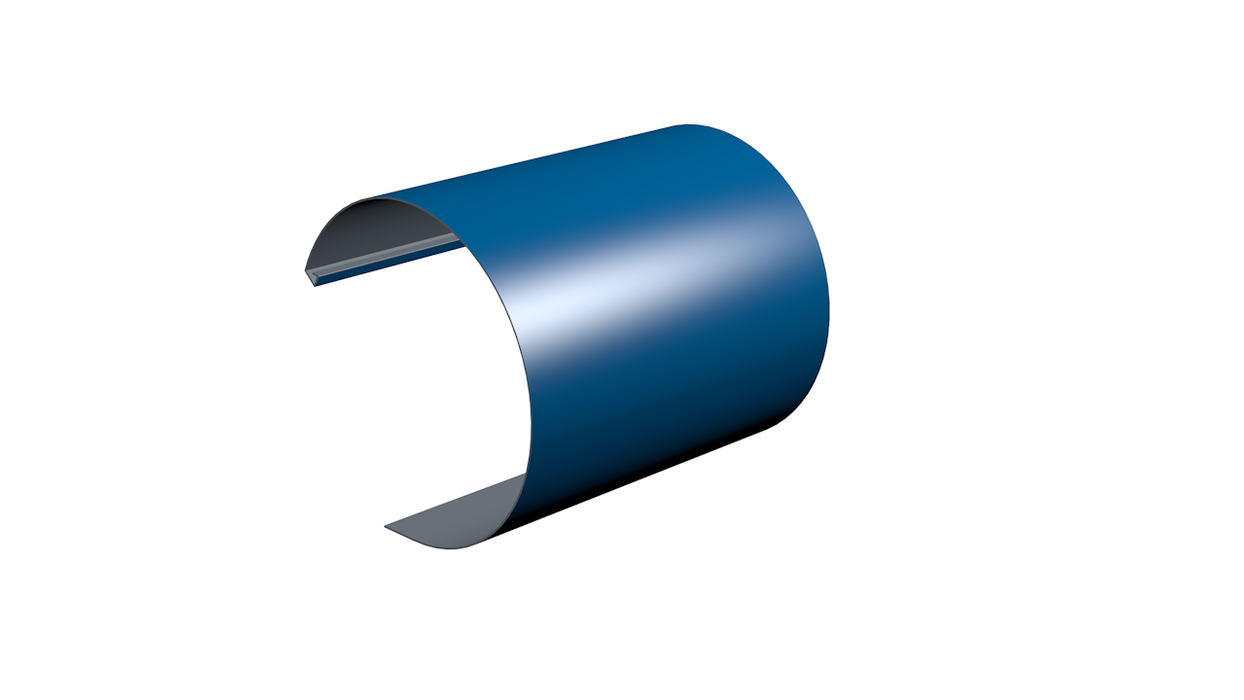 Alumasc Skyline Anti Climb Fascia - Make Up Piece - Aluminium Gutters Direct