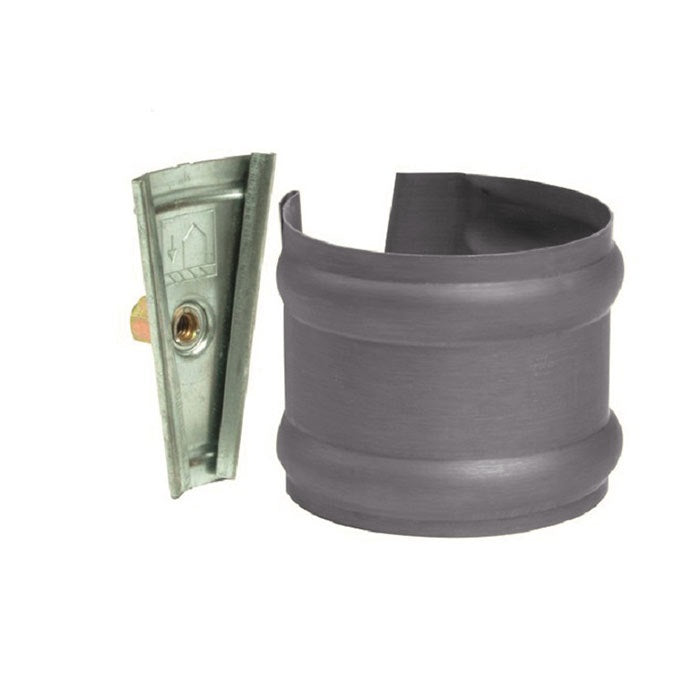 Alumasc Infinity Quartz Zinc - Circular Self Locking Pipe Clips - Aluminium Gutters Direct