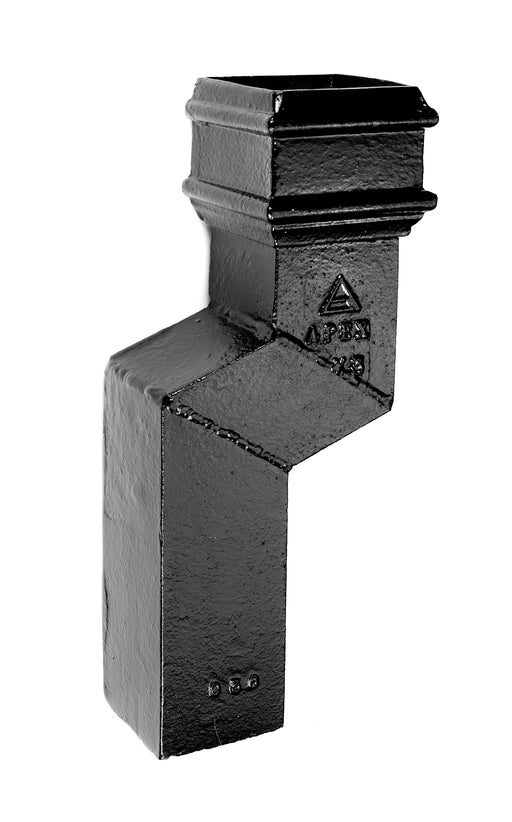 Alumasc Apex Heritage - Cast Iron Square Right Handed Offsets - Aluminium Gutters Direct