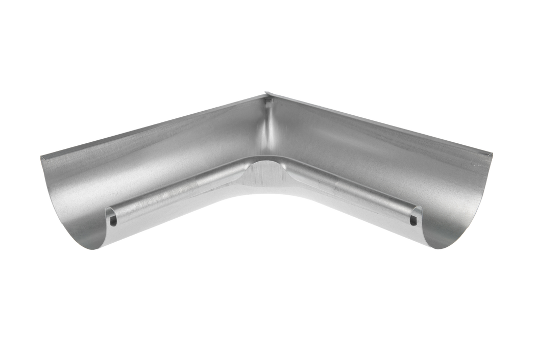 Alumasc Infinity Steel - Half Round 90° Internal Angles - Aluminium Gutters Direct