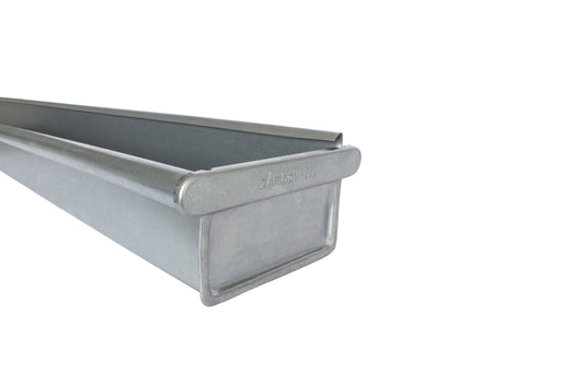 Alumasc Infinity Steel - Box Gutter x 1m L/H R/H Stop End - Aluminium Gutters Direct