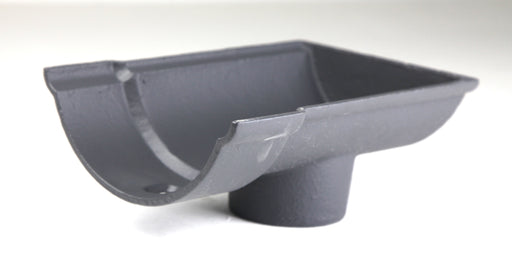 Hargreaves - Cast Iron Beaded HR Guttering (100mm-150mm) External Dropend - Aluminium Gutters Direct