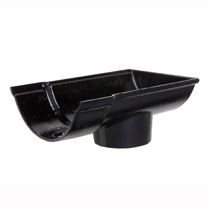 Hargreaves - Cast Iron Beaded HR Guttering (100mm-150mm) External Dropend - Aluminium Gutters Direct