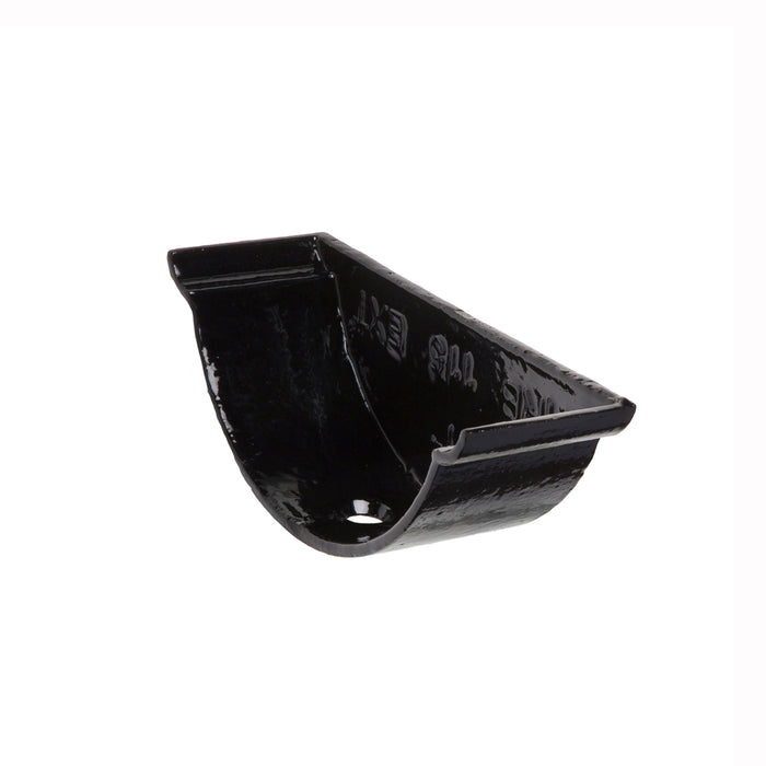 Hargreaves - Cast Iron Beaded HR Guttering (100mm-150mm) External Stopend - Aluminium Gutters Direct