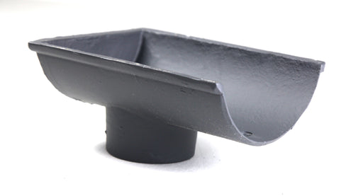 Hargreaves - Cast Iron Beaded HR Guttering (100mm-150mm) Internal Dropend - Aluminium Gutters Direct