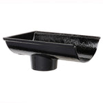 Hargreaves - Cast Iron Beaded HR Guttering (100mm-150mm) Internal Dropend - Aluminium Gutters Direct