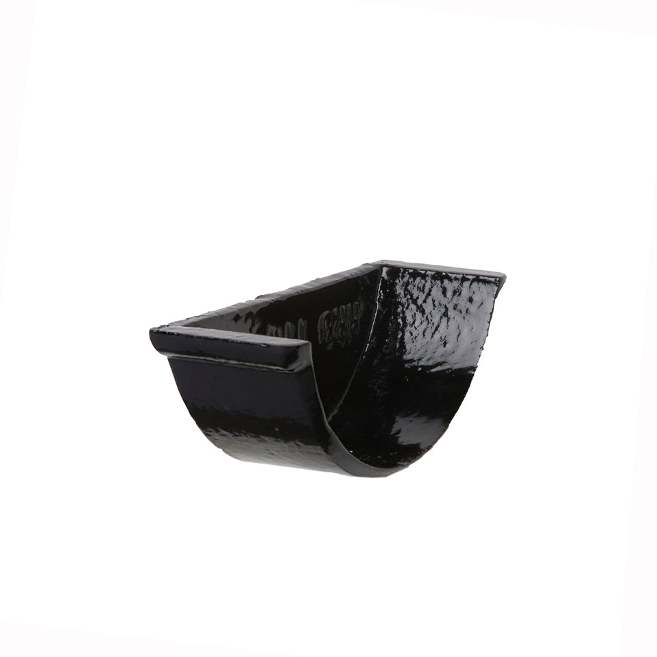 Hargreaves - Cast Iron Beaded HR Guttering (100mm-150mm) Internal Stopend - Aluminium Gutters Direct