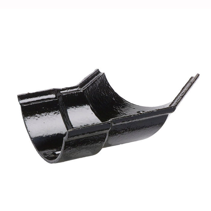 Hargreaves - Cast Iron Beaded HR Guttering (100mm-150mm) LH/RH 135 Degree Angle - Aluminium Gutters Direct
