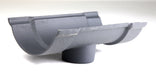 Hargreaves - Cast Iron Beaded HR Guttering (100mm-150mm) Outlet - Aluminium Gutters Direct