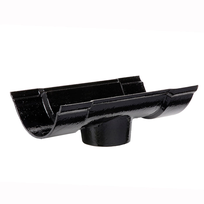 Hargreaves - Cast Iron Beaded HR Guttering (100mm-150mm) Outlet - Aluminium Gutters Direct
