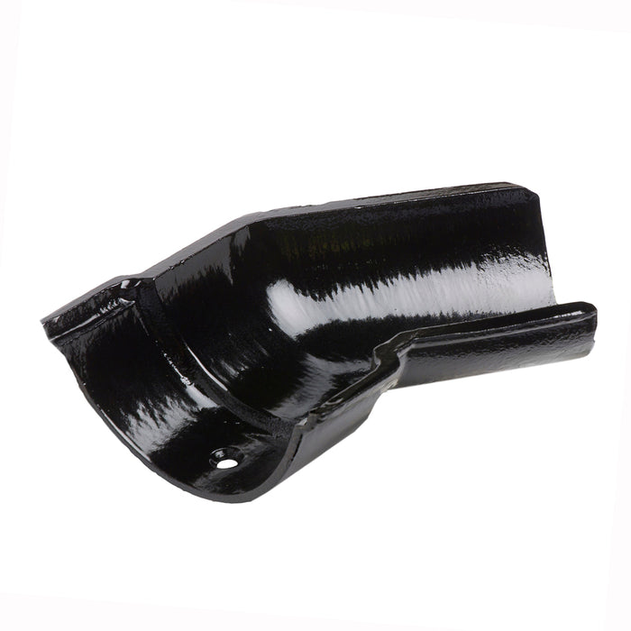 Hargreaves - Cast Iron Beaded HR Guttering (100mm-150mm) LH/RH 135 Degree Angle - Aluminium Gutters Direct