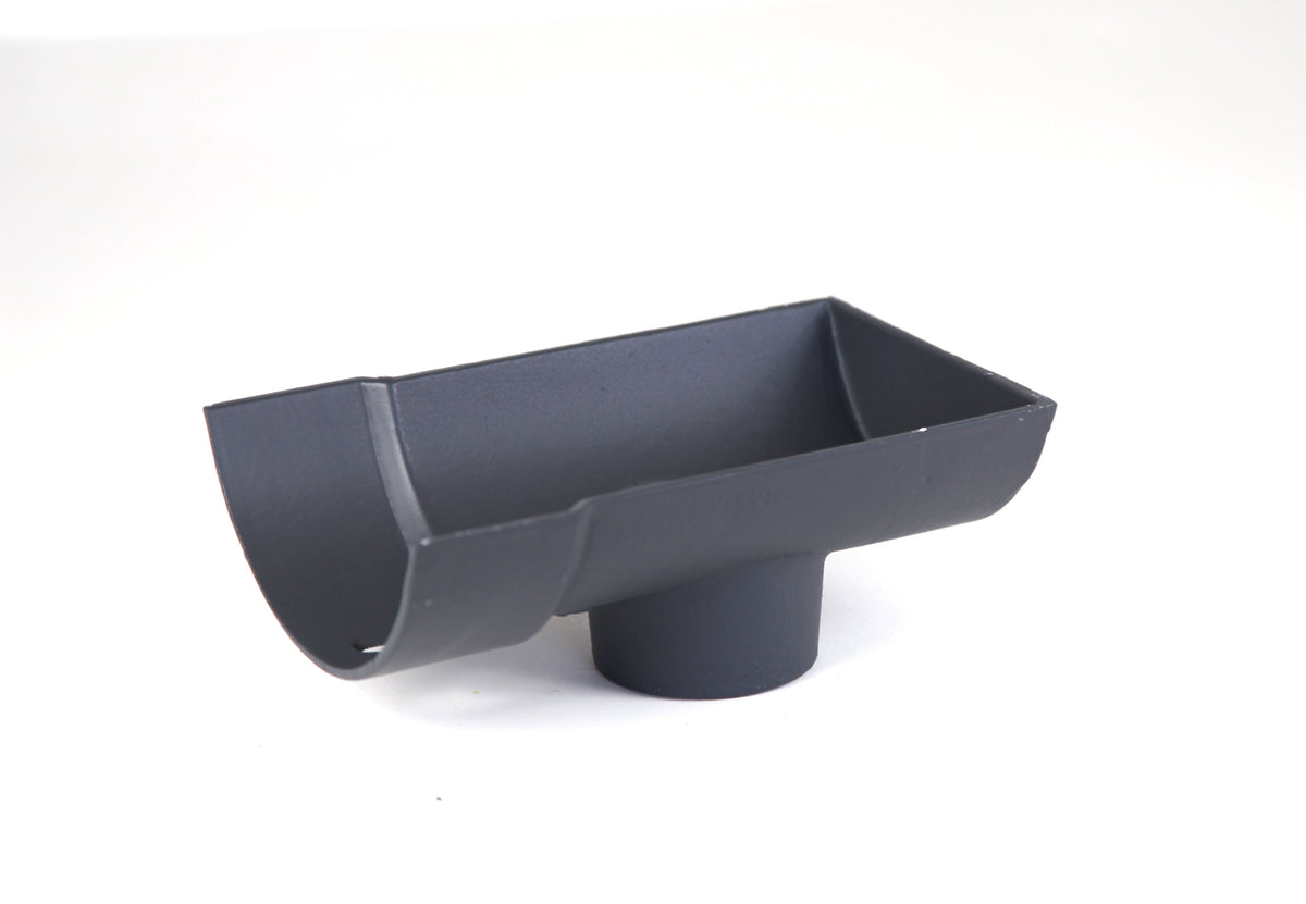 Hargreaves - Cast Iron HR Guttering (100mm-150mm) External Dropend - Aluminium Gutters Direct