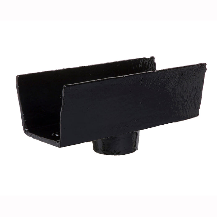 Hargreaves - Cast Iron Box Guttering (100x75mm) 75mm Outlet - Aluminium Gutters Direct