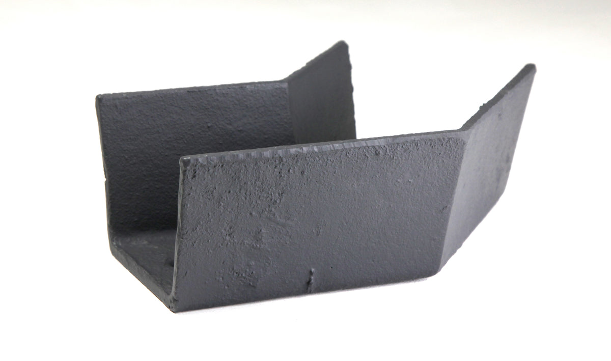 Hargreaves - Cast Iron Box Guttering (100x75mm) 135 Degree Angle - Aluminium Gutters Direct
