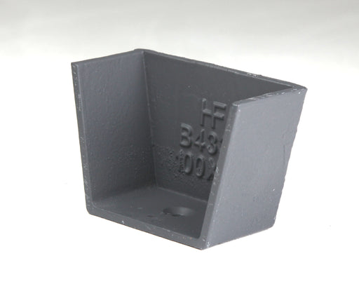 Hargreaves - Cast Iron Box Guttering (100x75mm) Internal Stopend - Aluminium Gutters Direct