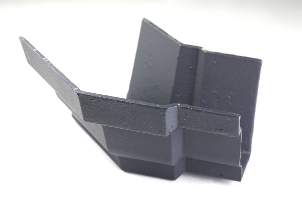 Hargreaves - Cast Iron G46 Guttering (100x75mm-125x100mm) External 135 Degree Angle - Aluminium Gutters Direct