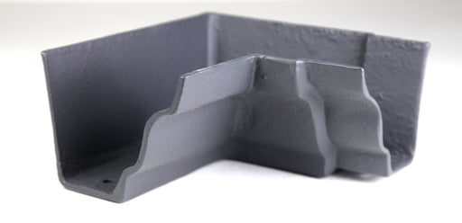 Hargreaves - Cast Iron G46 Guttering (100x75mm-125x100mm) Internal 90 Degree Angle - Aluminium Gutters Direct