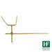 Hargreaves - Cast Iron G46 Guttering (100x75mm-125x100mm) Rise & Fall Bracket - Aluminium Gutters Direct