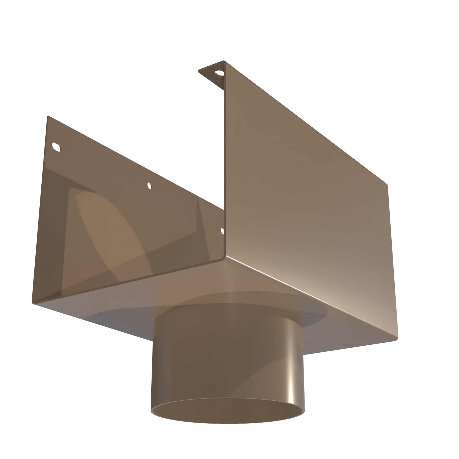 Dales Delta 125 (125x150) - Outlet 101.6mm Diameter - Aluminium Gutters Direct