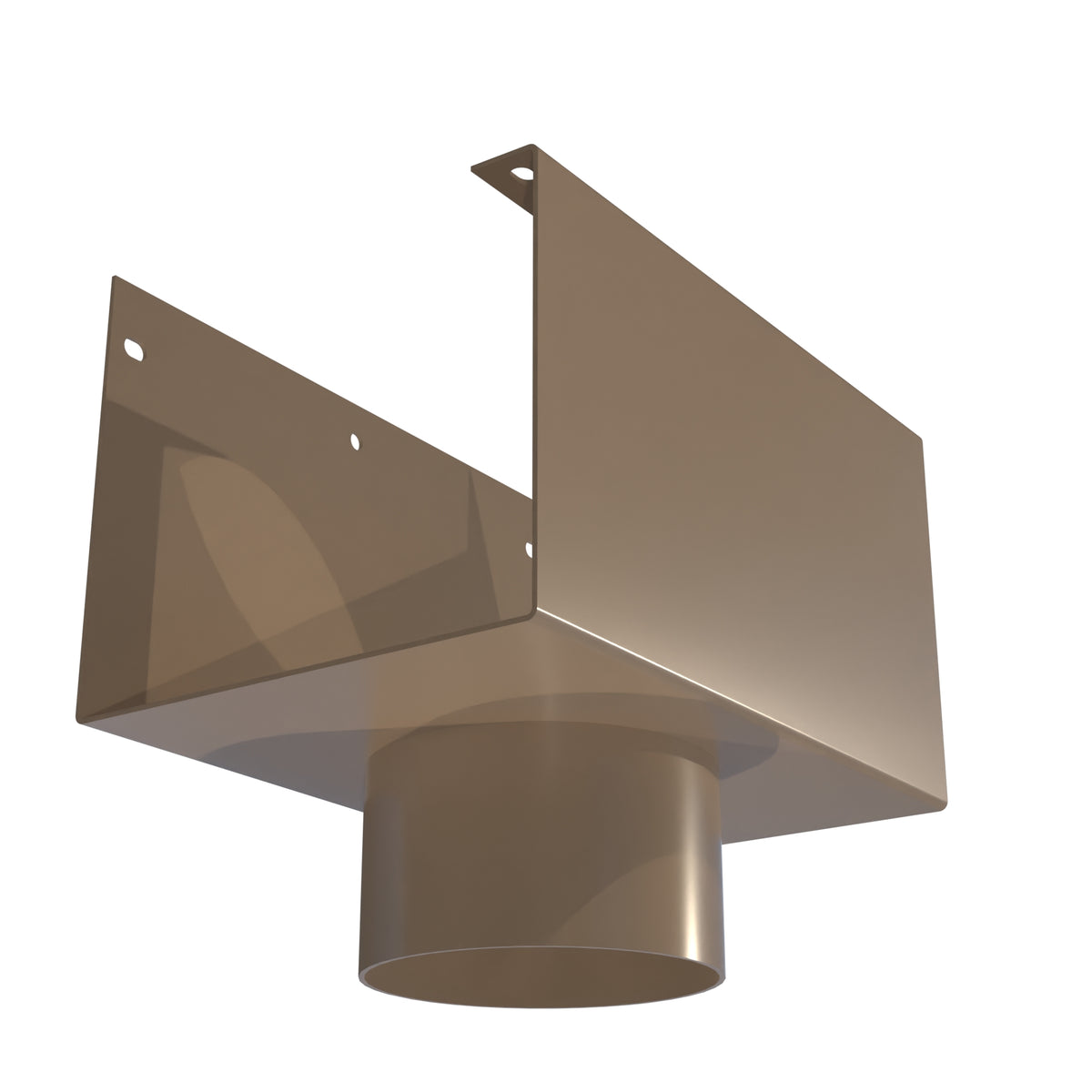Dales Delta 125 (125x150) - Outlet 101.6mm Diameter - Aluminium Gutters Direct