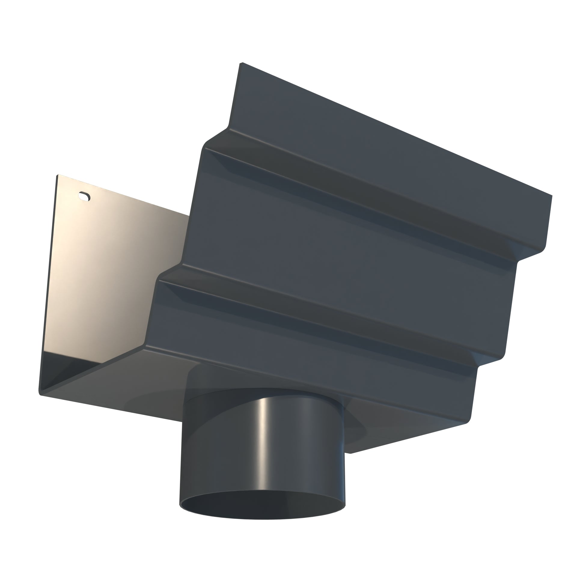 Dales Trent (200x150) - Outlet 101.6mm Diameter - Aluminium Gutters Direct