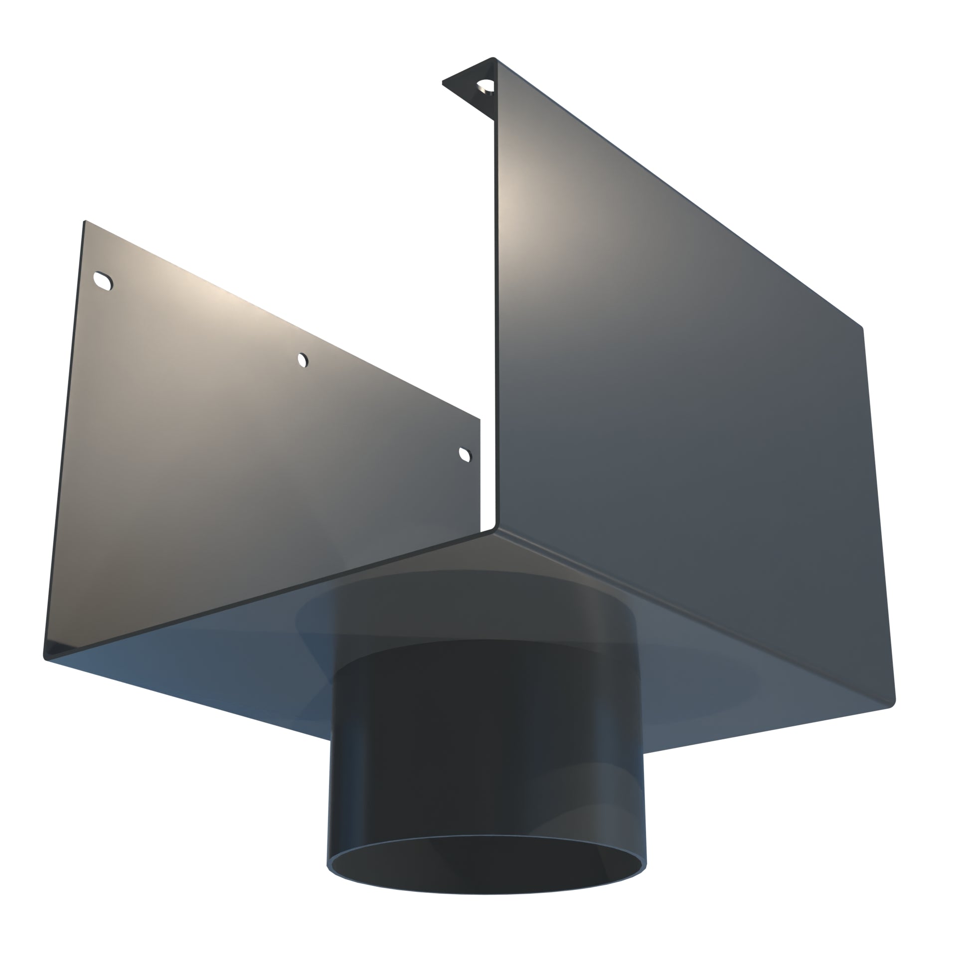 Dales Delta 150 (150x182) - Outlet 101.6mm Diameter - Aluminium Gutters Direct
