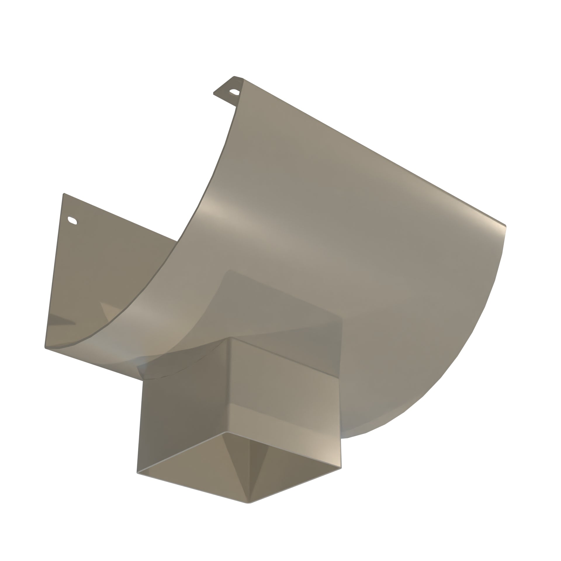 Dales HR215 (215x120) - Outlet 101.6mm Square - Aluminium Gutters Direct
