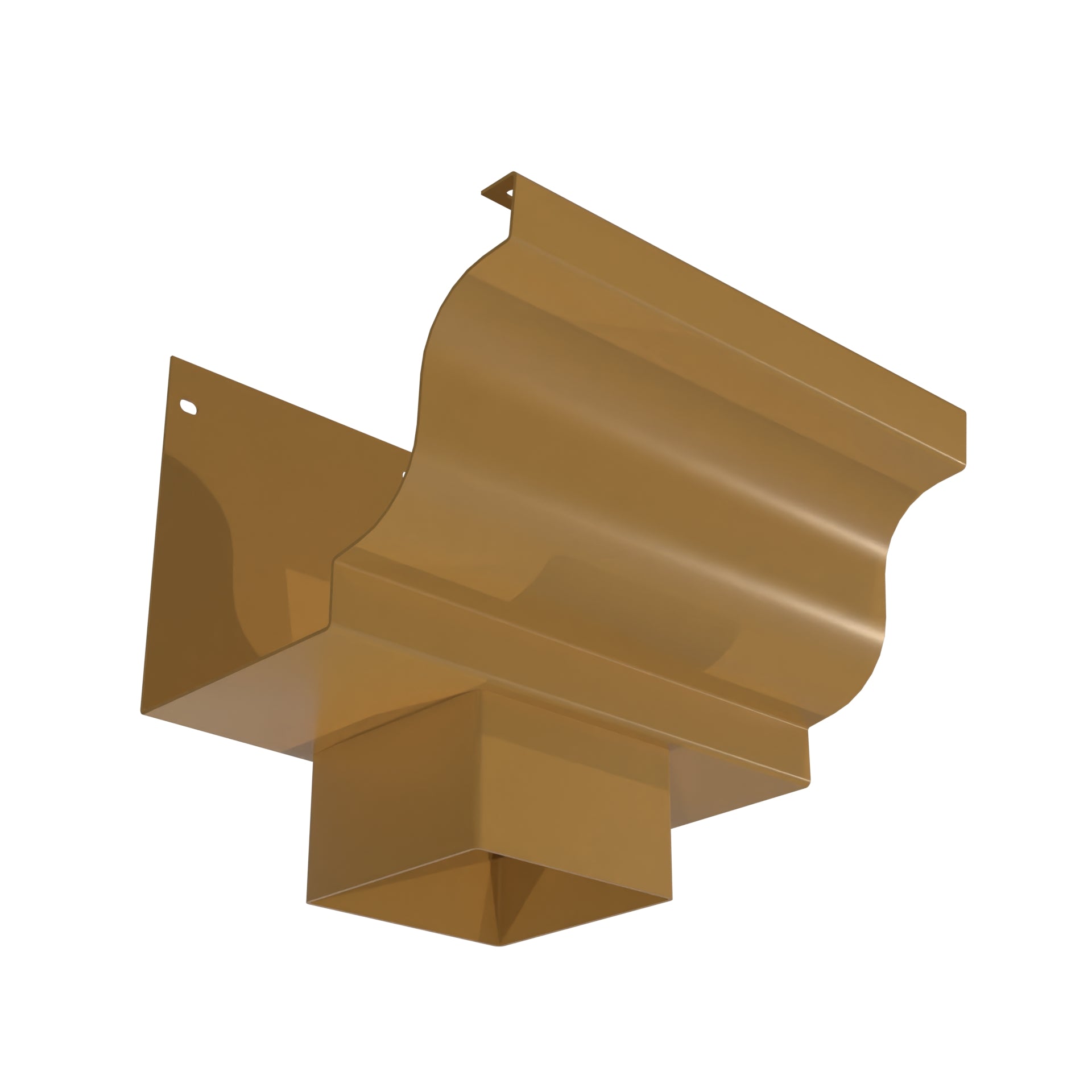 Dales Severn (205x105) - Outlet 101.6mm Square - Aluminium Gutters Direct