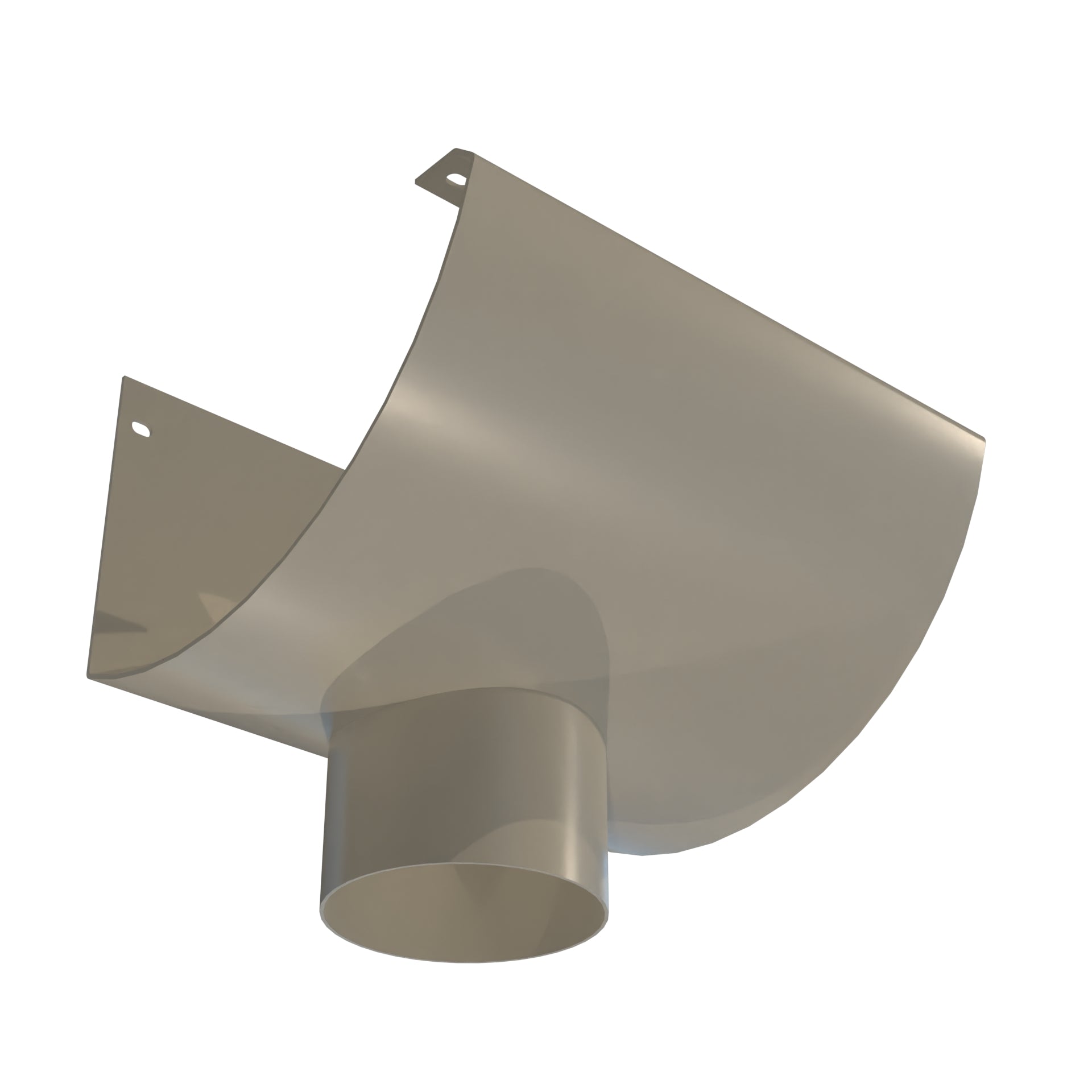 Dales HR215 (215x120) - Outlet 101.6mm Diameter - Aluminium Gutters Direct