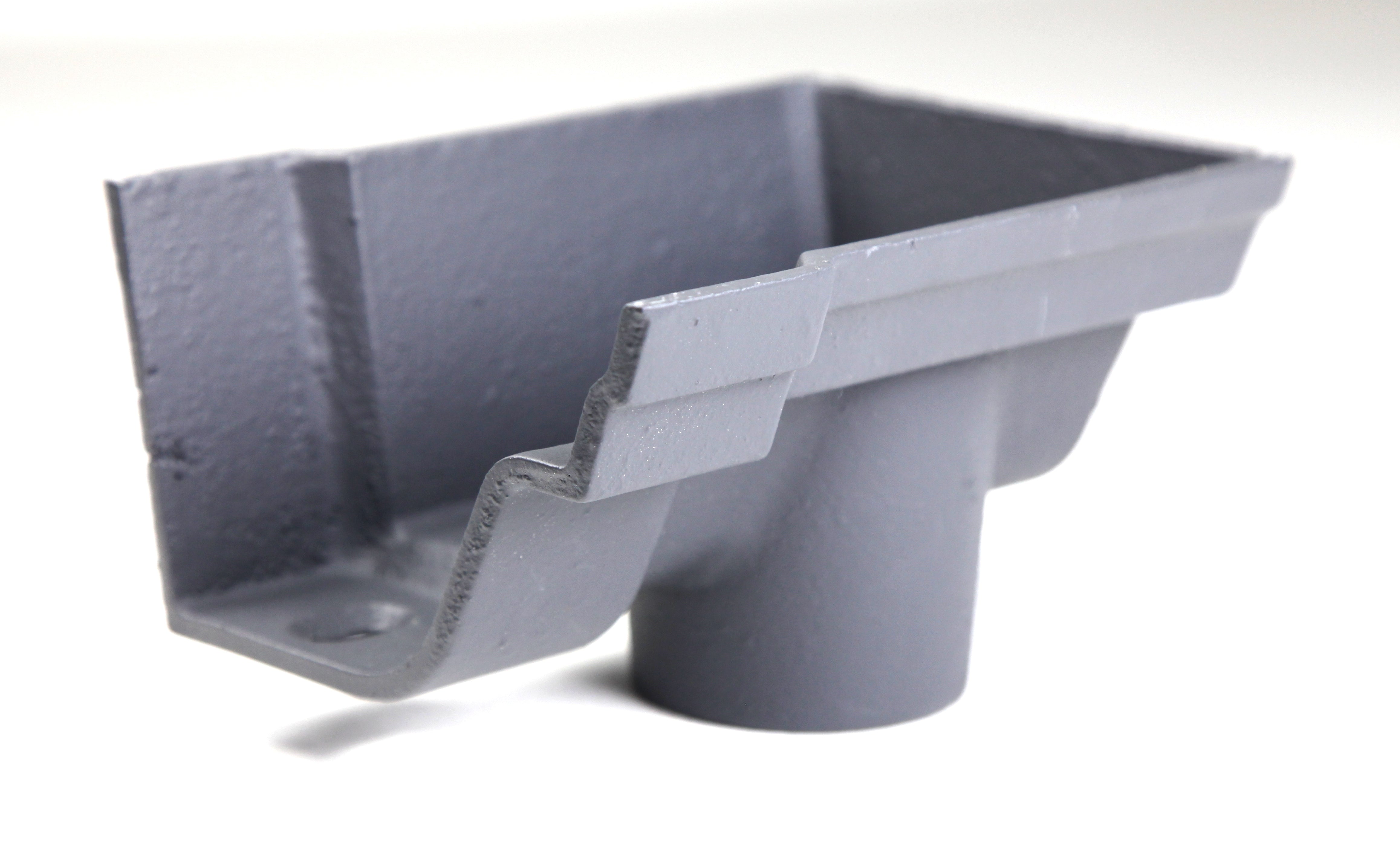 Hargreaves - Cast Iron Notts Ogee Guttering (115mm) External 75mm Dropend - Aluminium Gutters Direct