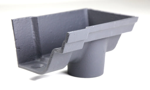 Hargreaves - Cast Iron Notts Ogee Guttering (115mm) External 75mm Dropend - Aluminium Gutters Direct