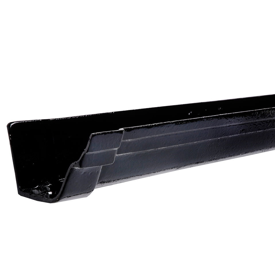 Hargreaves - Cast Iron Notts Ogee Guttering (115mm) 1.8m Length - Aluminium Gutters Direct
