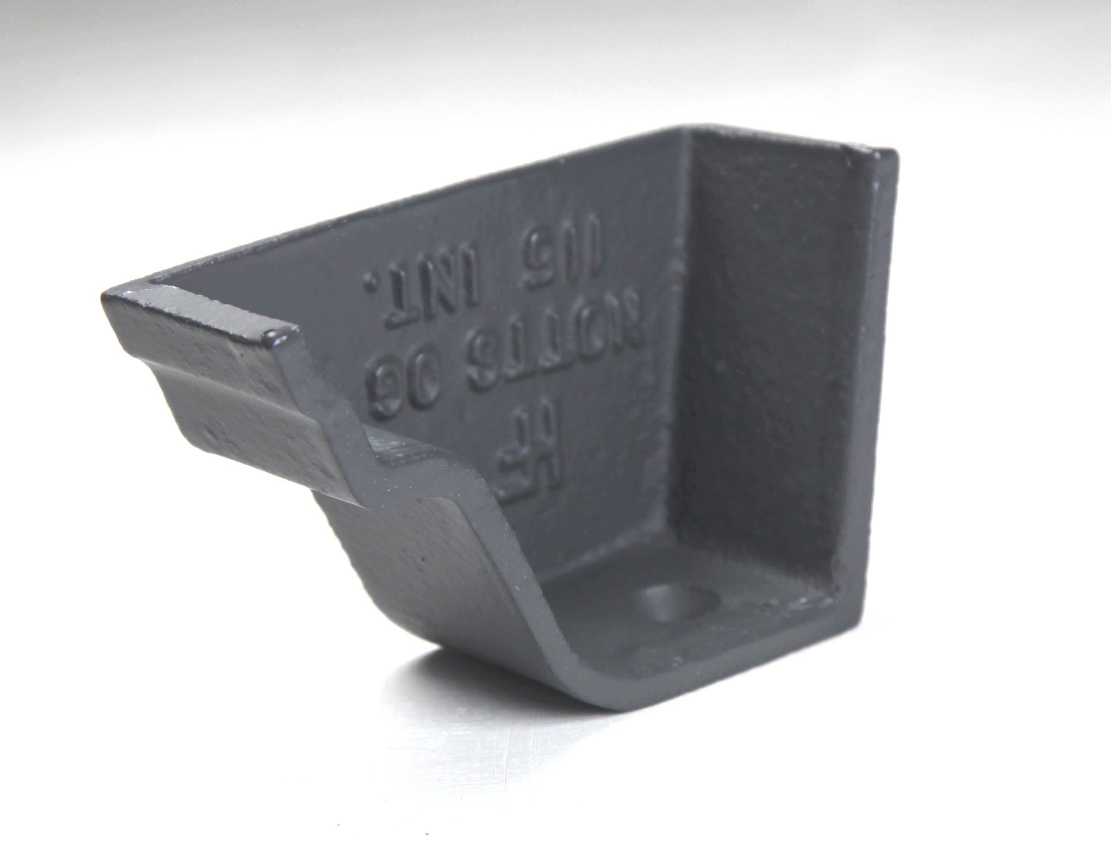 Hargreaves - Cast Iron Notts Ogee Guttering (115mm) Internal Stopend - Aluminium Gutters Direct