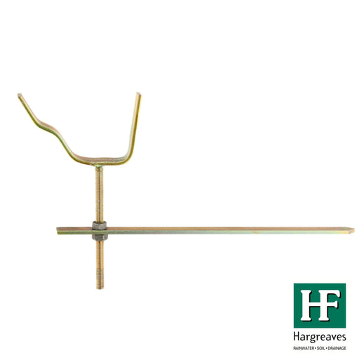 Hargreaves - Cast Iron Notts Ogee Guttering (115mm) Rise & Fall Bracket - Aluminium Gutters Direct