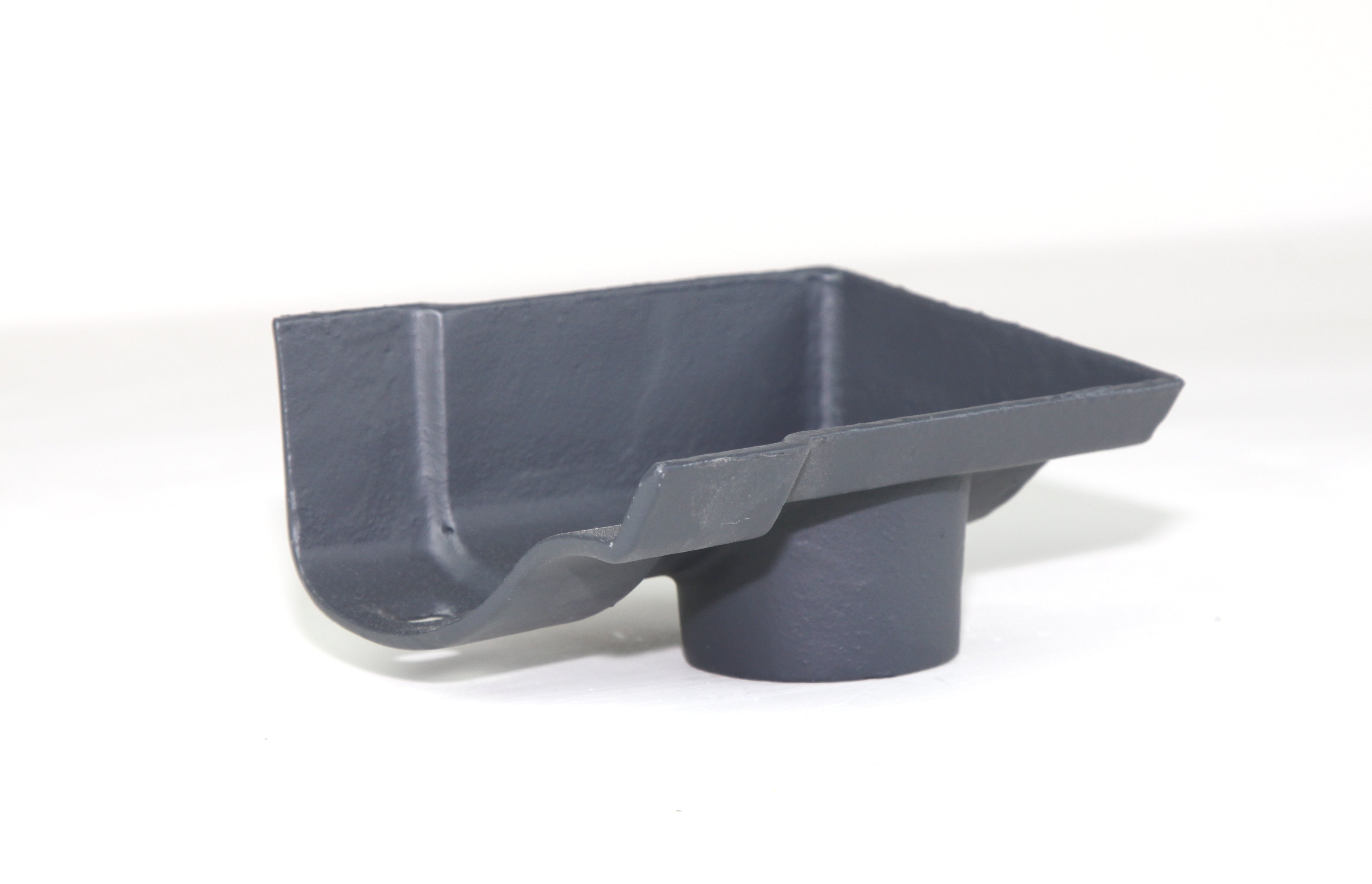 Hargreaves - Cast Iron Ogee Guttering (100mm-125mm) External Dropend - Aluminium Gutters Direct