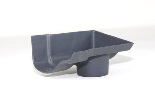 Hargreaves - Cast Iron Ogee Guttering (100mm-125mm) External Dropend - Aluminium Gutters Direct