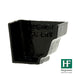 Hargreaves - Cast Iron H16 Guttering (125x100mm-150x100mm) External Stopend - Aluminium Gutters Direct