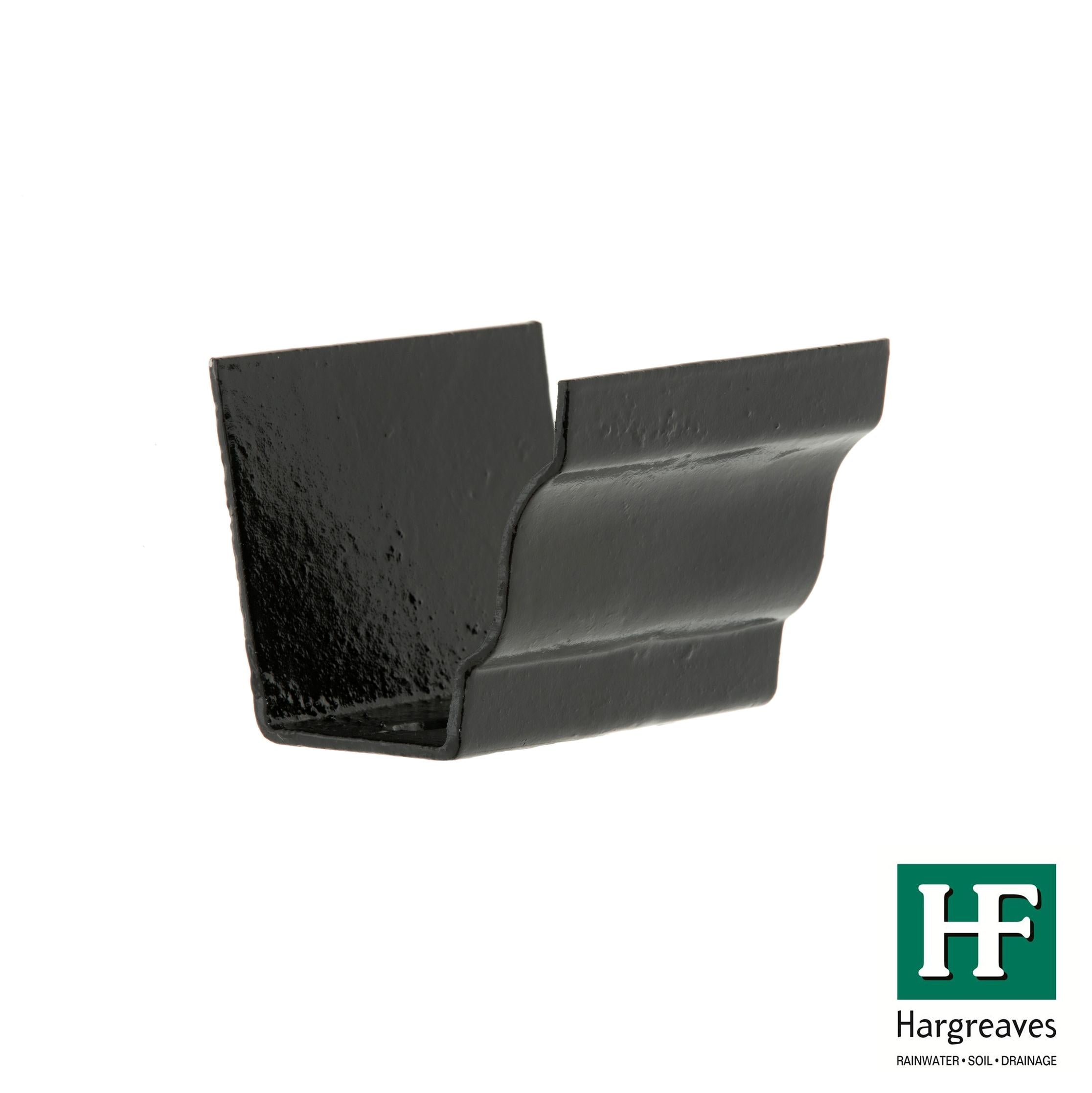 Hargreaves - Cast Iron H16 Guttering (125x100mm-150x100mm) Union Joint - Aluminium Gutters Direct
