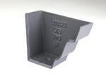 Hargreaves - Cast Iron G46 Guttering (100x75mm-125x100mm) External Stopend - Aluminium Gutters Direct