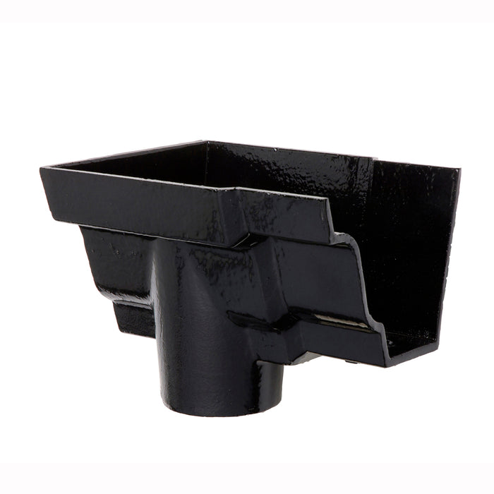Hargreaves - Cast Iron G46 Guttering (100x75mm-125x100mm) Internal Dropend - Aluminium Gutters Direct
