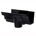 Hargreaves - Cast Iron G46 Guttering (100x75mm-125x100mm) Outlet - Aluminium Gutters Direct